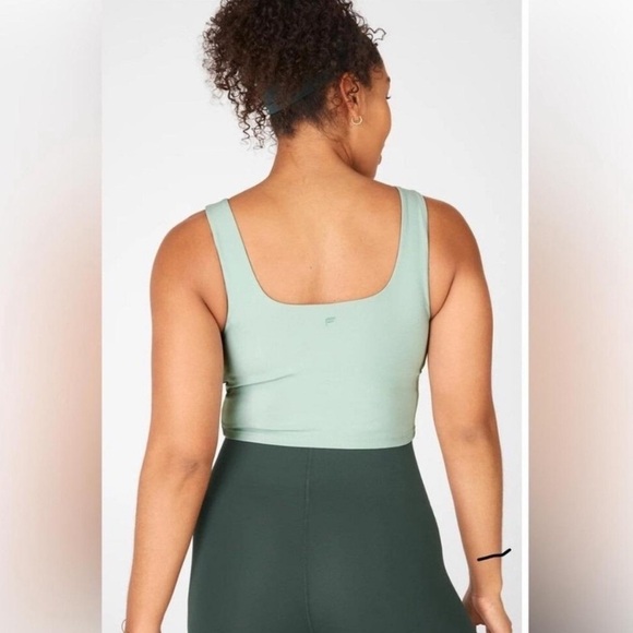 Fabletics Lydia Built-in Bra Tank Seafoam - Picture 3 of 9